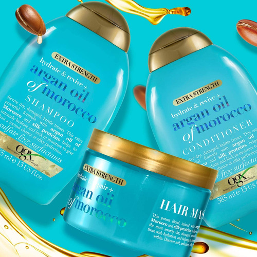 Ogx Aceite De Argán De Marruecos Mascarilla Capilar Para ...