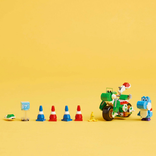Lego Super Mario 72031: Mario Y Yoshi En Yoshiciclo 133 Mario Bros