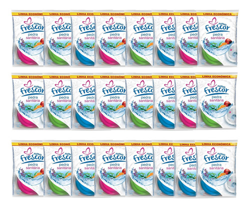 Kit 24 Pedra Vaso Sanitária Desodorizador Pastilha Banheiro