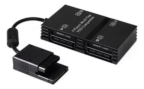 Multitap Para Ps2 Adaptador Joystick 4 Jugadores 4 Memory