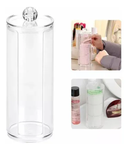 comprar Organizador Porta Algodones Desmaquillantes Grande 19cm