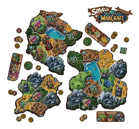 Pequeno Jogo De Tabuleiro World Of Warcraft - Jogo De Estrat