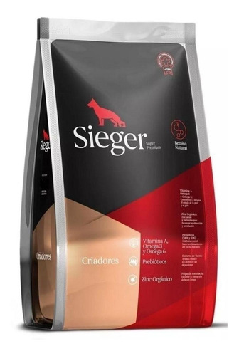 Alimento Sieger Super Premium Criadores perro 20kg