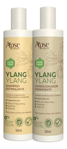 Kit Ylang Ylang Shampoo E Condicionador Estimulante - Apice