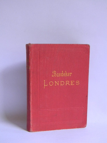 Londres Et Ses Environs Karl Baedeker Mapas Planos 1907