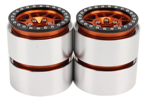 Bujes De Rueda De Metal Rc, 4 Piezas, Llantas De 1.9 Pulgada