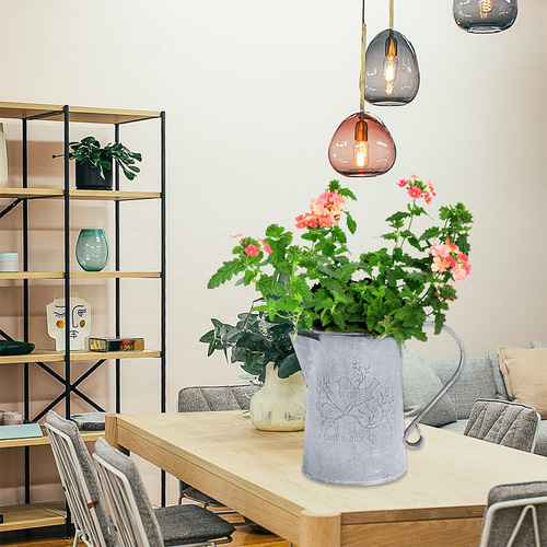 Cubo Pequeño De Hojalata Para Arreglos Florales, 2 Unidades