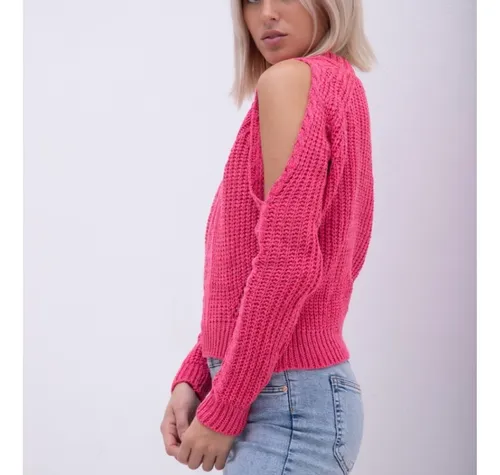 Sweater Hombros Descubiertos Sin Hombros