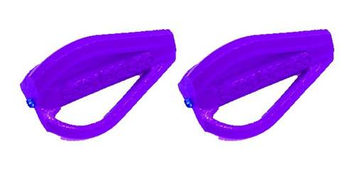 Cebador Feeder Eco Pesca Boga Carpa Ecologico X 2 Unidades Color Violeta