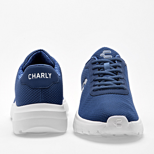 Charly Tenis Deportivos Para Hombre Azul Cod 131654-f
