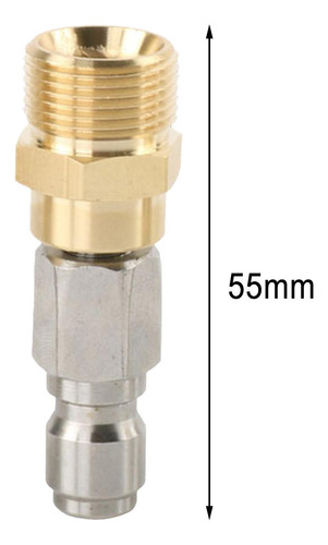 Conector Adaptador De Rosca Engrosado Antigiro Agujero 14mm