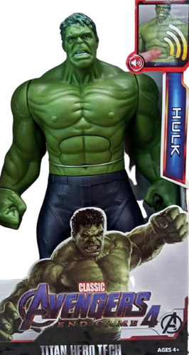 Muñeco Hulk Avengers 30cm / Sonido