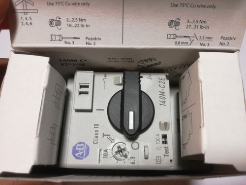 Allen Bradley 140m-c2e-c10, Se Factura Si Requiere