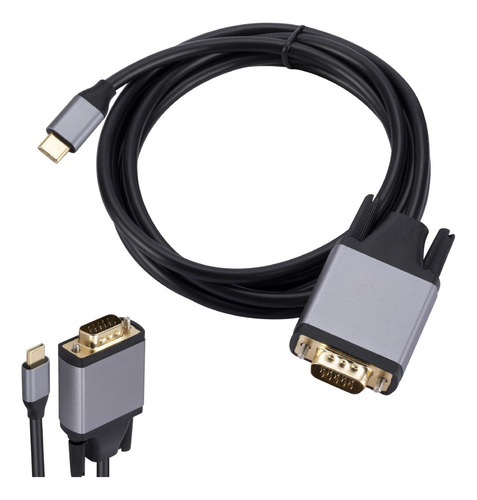 J Adaptador Convertidor De Monitor De Vídeo Vga Tipo 1080 Ac