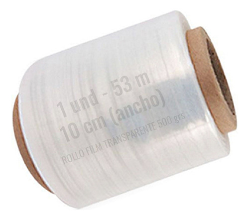 Rollo Alusa Film Unidad Transparente 10 Cm X 53 Mts