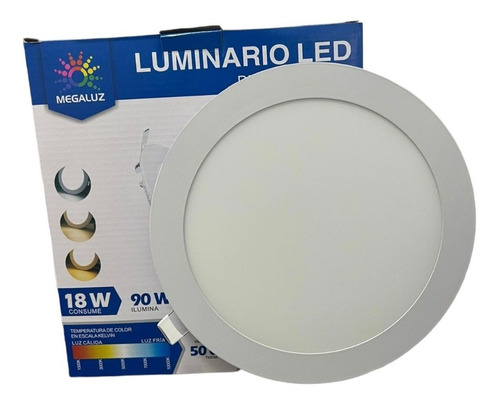 Plafon Led 18w 3 Tonos Luz Fria Calida Neutra Spot Empotrar