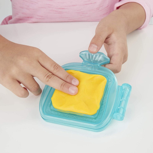 Imagen 5 de 5 de Play-doh Kitchen Creations Juego Sándwich De Queso + Slime