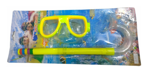 Imagen 8 de 9 de Lentes Buceo Niño Niña Snorkel Mascara Nadar Piscina Playa