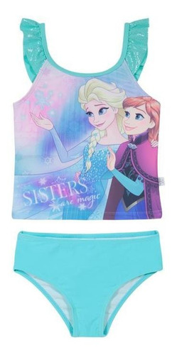 Traje De Baño Niña Tankini Disney  Frozen