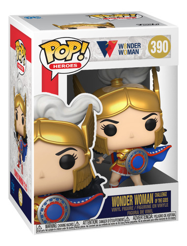 Wonder Woman Desafio De Dioses Wonder Woman 80th Funko Pop