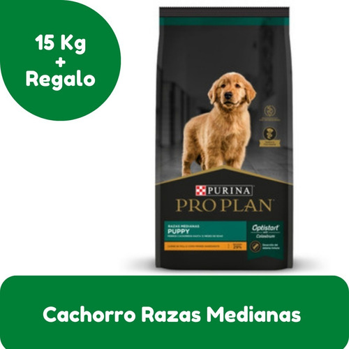 Pro Plan Cachorro Mediano 15kg + Regalo -ver Foto-