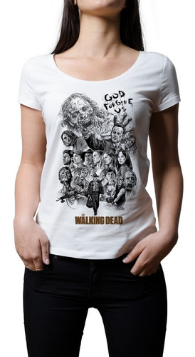 Remera Mujer Series Tv The Walking Dead | B-side Tees