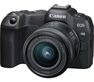 Câmera Mirrorless Canon Eos R8 Com 24-50mm Is Stm