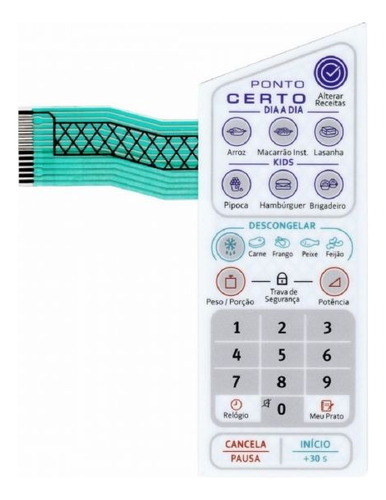 Membrana Para Microondas Eletrolux Mep 37 (20,1 X 7,4)