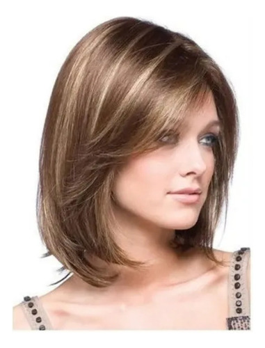 Perucas Cheias Do Cabelo Humano Do Laço De Bob Das Perucas