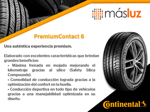 Llanta Conti Premiumcontact 6 275/40r21 Run Flat