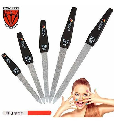 Imagen 2 de 6 de 3 Swords Germany - Juego De Lima De Uñas De Zafiro De Calid