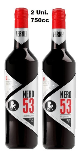 Fernet Nero 53 750cc 2 Unidades