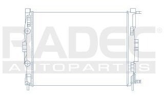 Radiador Renault Megane Ii 2007-2008-2009 L4 2.0 Lts Automat