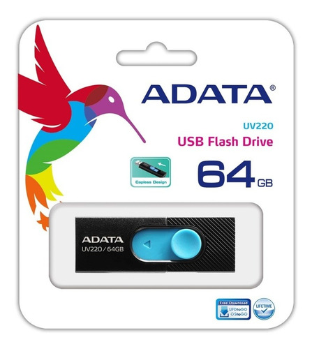 Memoria Usb Adata Uv220 64gb Usb 2.0