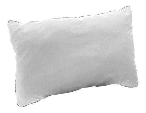 Almohada Nube Sense Extra Grande Vellon Siliconado Color Crema