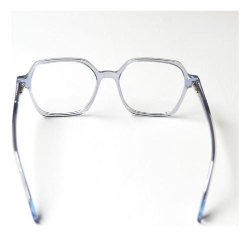 Lentes Armazon Receta Lectura Hombre Mujer Hadar Vittoria Azul Claro