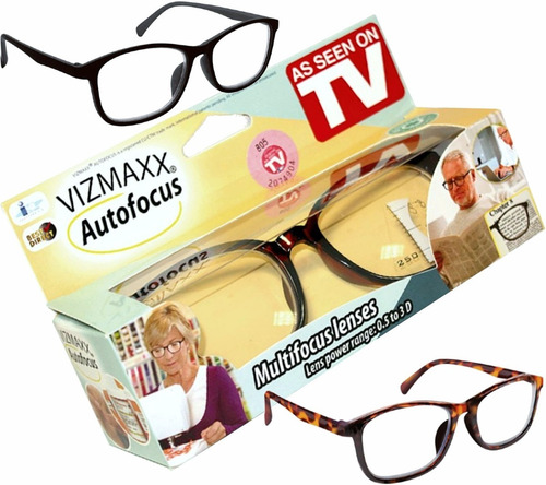 2 Lentes Vizmaxx Autofocus Original Inova 2 Colores +2 Funda