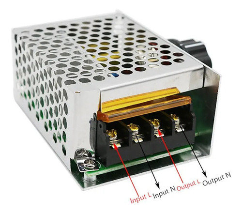 . Regulador De Tensão De Velocidade Dimmer 110 ~ 220vac