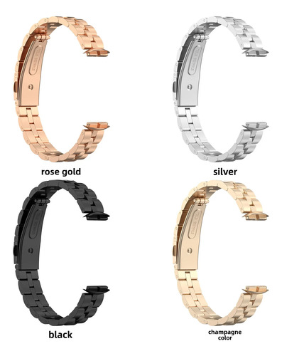 Silver (bracelet Strap) - Fitbit Luxe Metal Bracelet Band