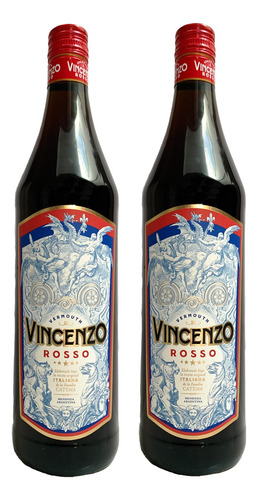 Vermouth Vincenzo Rosso Catena Zapata 950ml X2 -ayrescuyanos