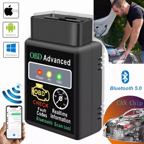 Scanner Automotriz Mini Elm327 Bluetooth Obd Advanced