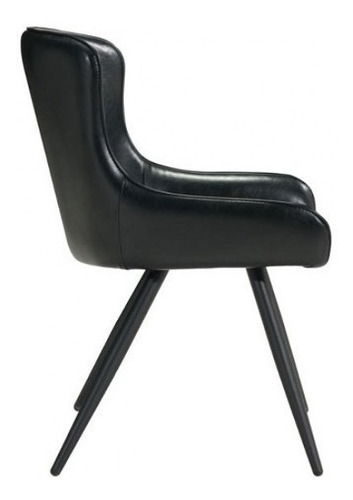 Imagen 3 de 10 de Silla De Comedor Modelo Dresden - Negro Këssa Muebles