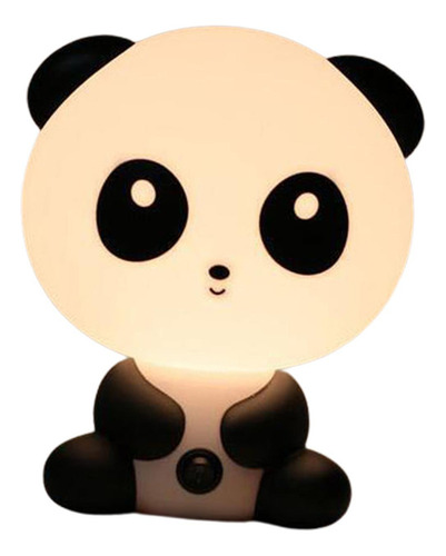 Panda Night Light Control Led Luz Nocturna Junto A La Cama