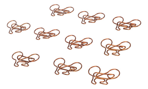 100 Clips Con Forma De Bicicleta, Divertidos Clips Para Pape