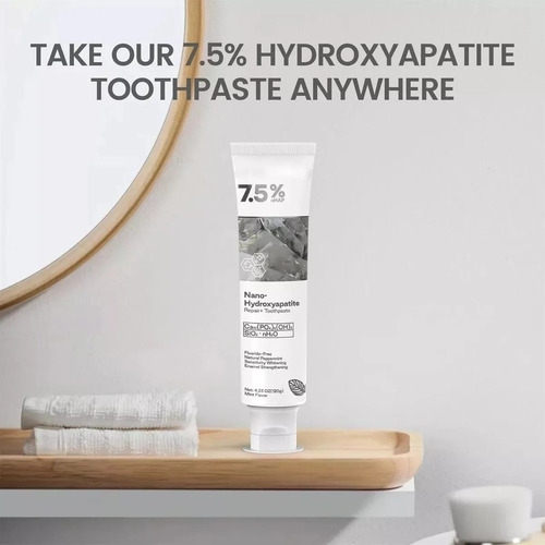 Kit Dentífrico Reparador Nano Hidroxiapatita, 2 Unidades