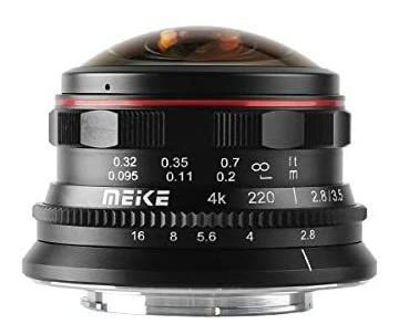 Lente Meike 3.5mm F2.8 Fisheye Para Olympus Panasonic