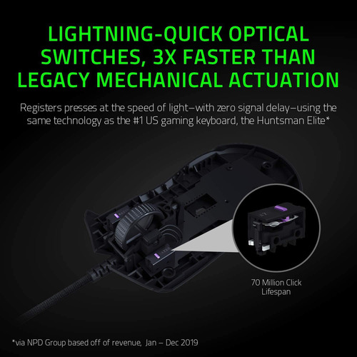 Ratón Para Juegos Razer Viper Ultralight Con Cable De 16.000