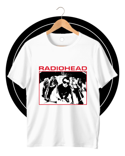 Remera Estampada Unisex Radiohead 1 (0228) Rock And Films
