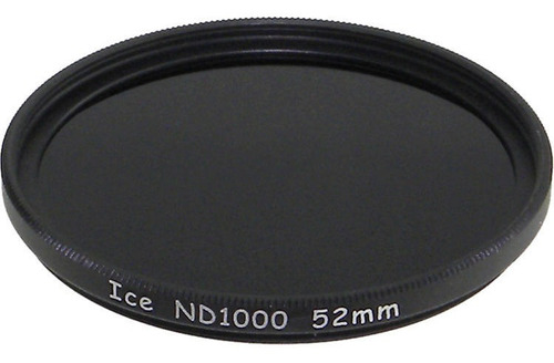Ice 52mm Nd1000 Solid Neutral Density 3.0 Filtro (10-stop)
