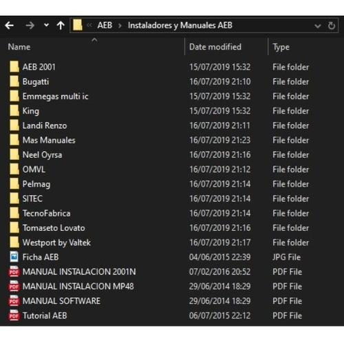 Imagen 5 de 5 de Pack De Software Programas Gnc 5ta Generación (aeb Y Otros)